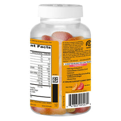 Airborne Kids ingredients panel showing 9 vitamins minerals and herbs.