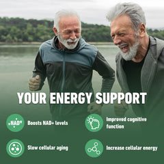 Airboy NAD support concept with cellular energy illustration.