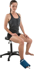 Aircast Foot Cryo/Cuff anatomical fit ensuring comfortable foot coverage during recovery.