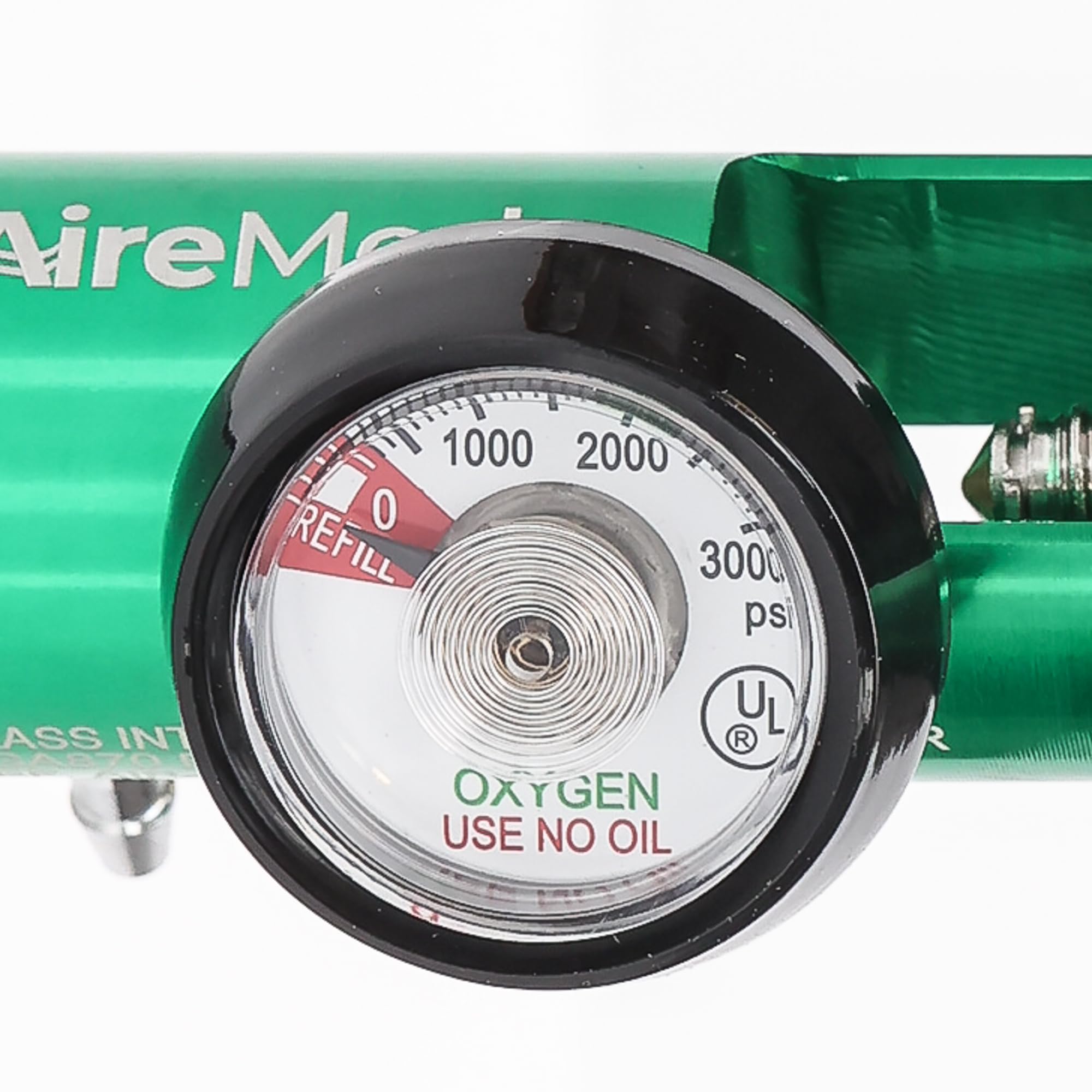 AireMed brass yoke washer seals prevent leaks and secure connections.