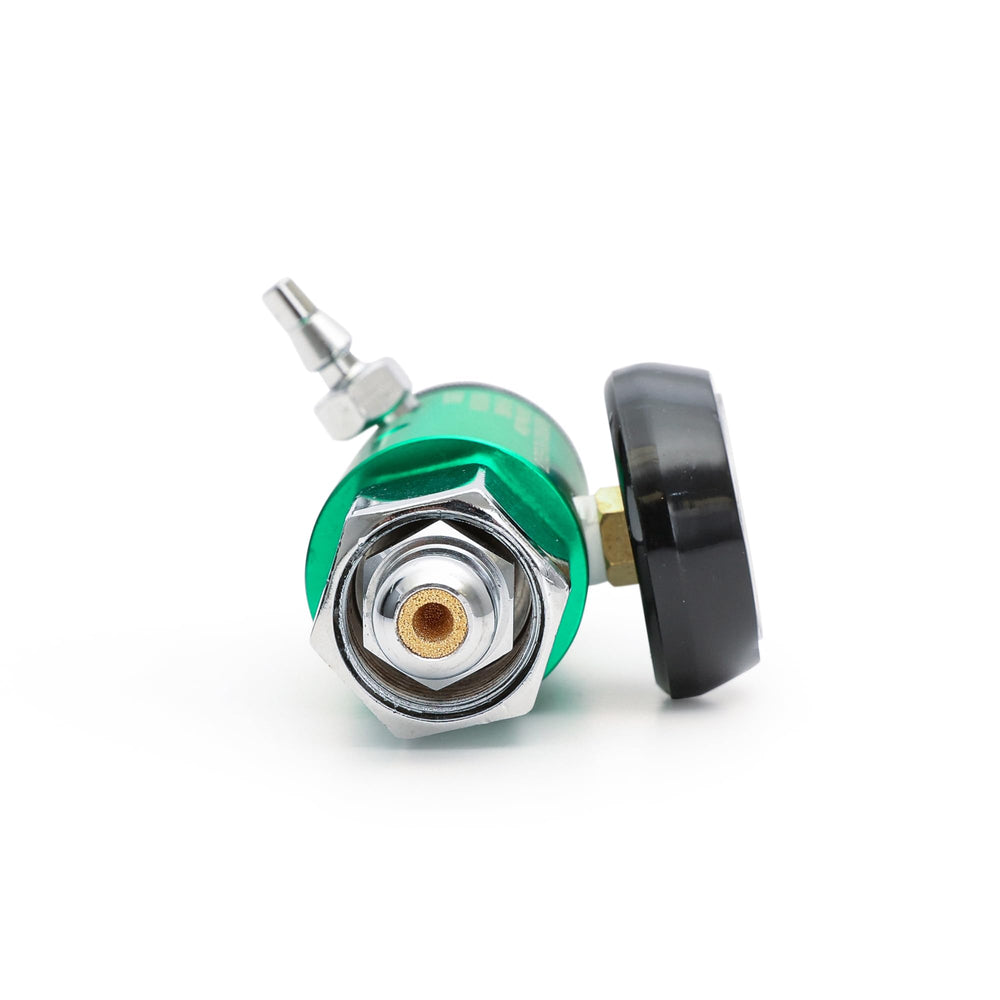 AireMed regulator fits CGA-540 cylinders for wide compatibility.