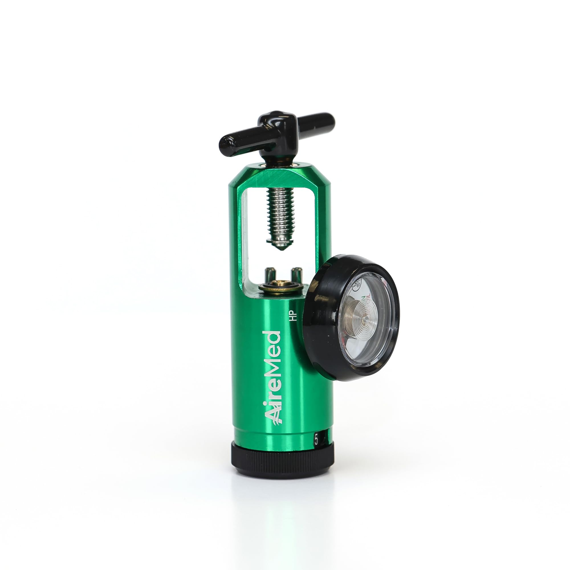 AireMed regulator package includes wrench and seals for ready setup