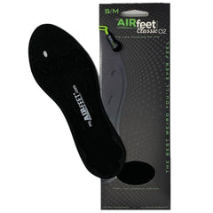 AIRFEET massaging dynamic technology insoles deliver daily support during work.