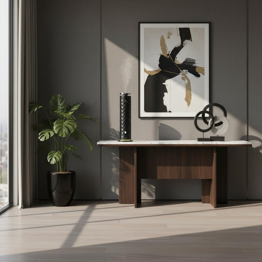 Airlux Lunar Classic 300 diffuser demonstrates ultra-quiet operation ideal for bedrooms