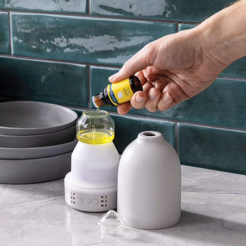 Airome Onyx compact diffuser ideal for home, office, or studio use.