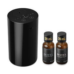 Airversa AN8Kit-3 Black diffuser front view for stylish spaces