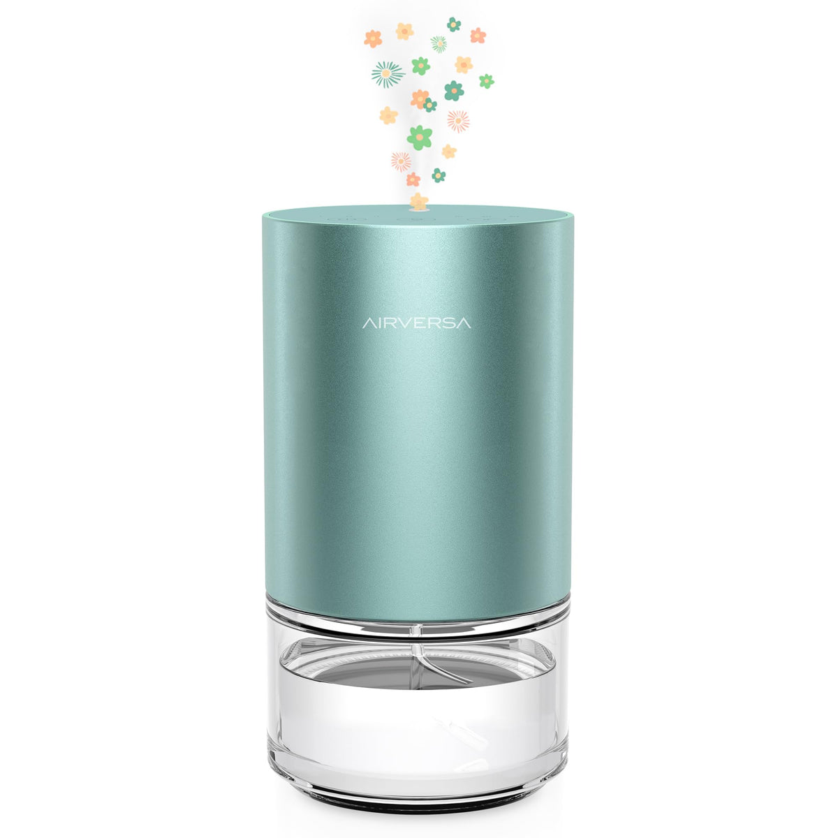 Airversa AN9 Mint waterless diffuser provides long-lasting scent for larger spaces.