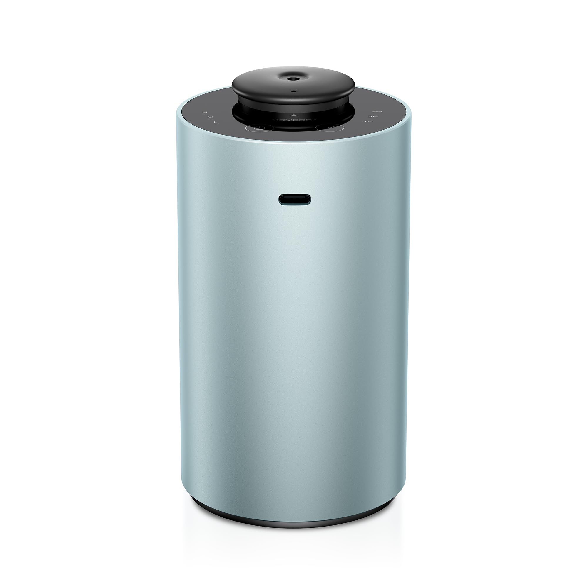 Airversa ANX premium metal mint diffuser top view delivering waterless room fragrance