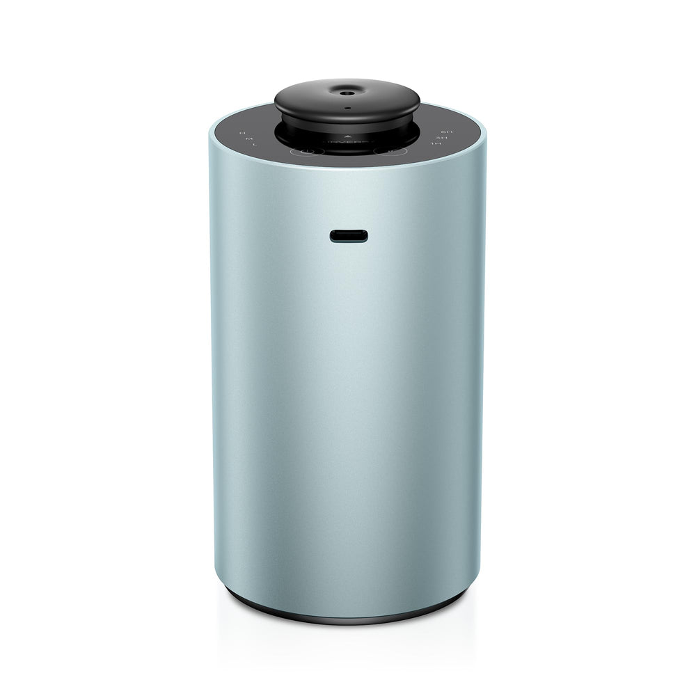 Airversa ANX premium metal mint diffuser top view delivering waterless room fragrance