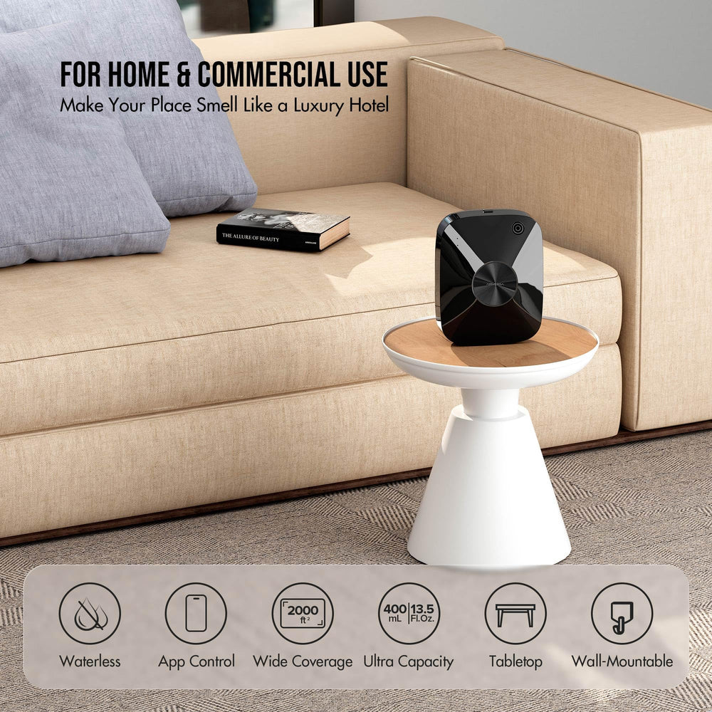 Airversa two 100 ml fragrance bottles with hotel-inspired scents