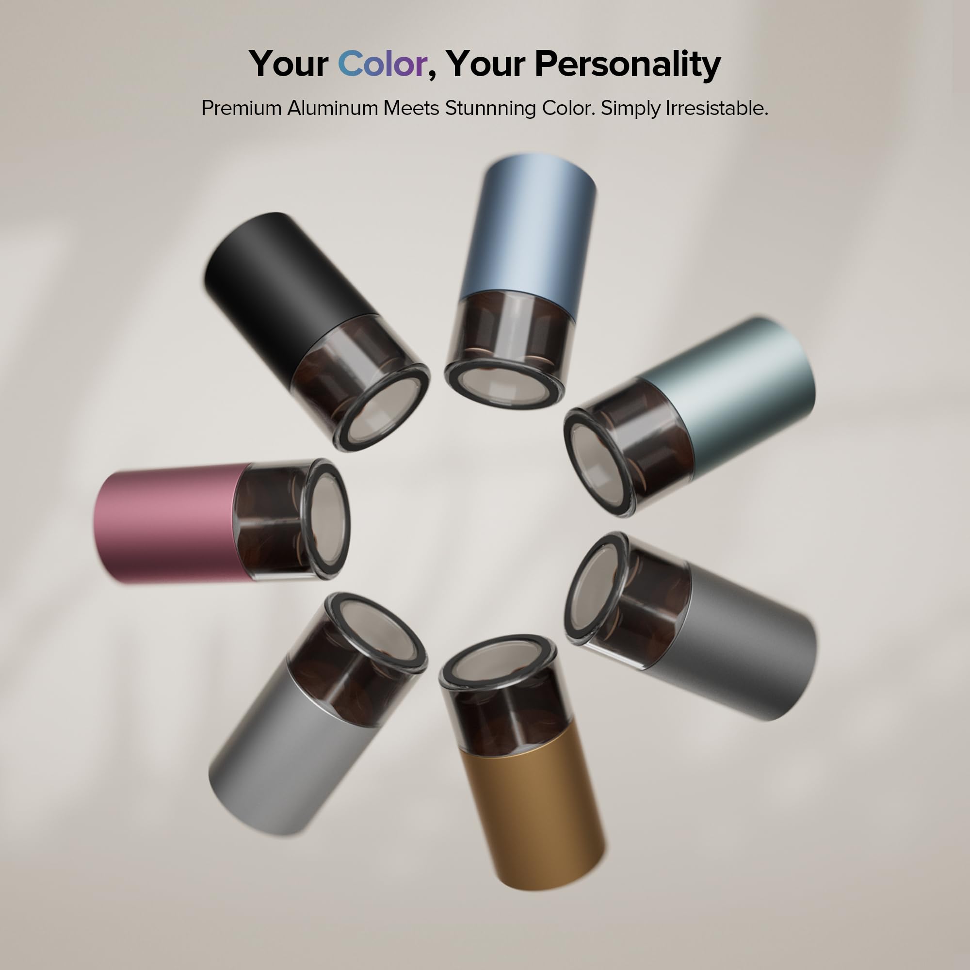 Desert titanium color complements modern spaces and finishes