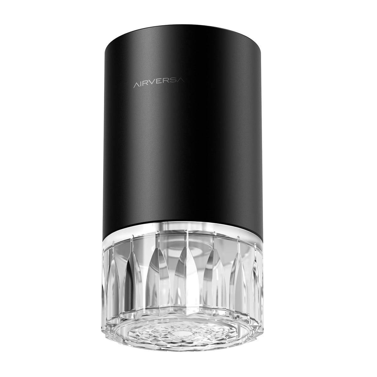 Airversa waterless diffuser with sleek design enhances room ambiance through pure essential oil diffusion.