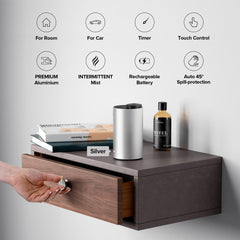 Airversa waterless diffuser starter kit packaging highlights quick setup and ready-to-use aroma.