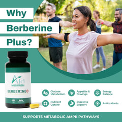 Aja Nutrition Berberine Plus label detail conveys purity and potency