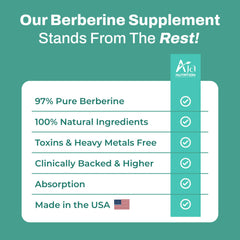 Aja Nutrition Berberine Plus vegan capsules support clean daily supplementation