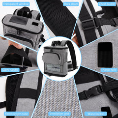 AJFHKJ G5 oxygen backpack water-resistant fabric protects gear outdoors.