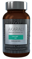 AKARALI Pure Tongkat Ali bottle for daily energy and strength support.