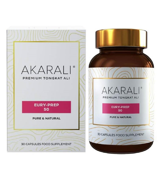 AKARALI Tongkat Ali Women bottle showcasing Physta extract for hormonal support