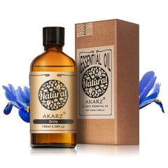 AKARZ orris oil bottle 100ml, ideal for DIY aromatherapy.