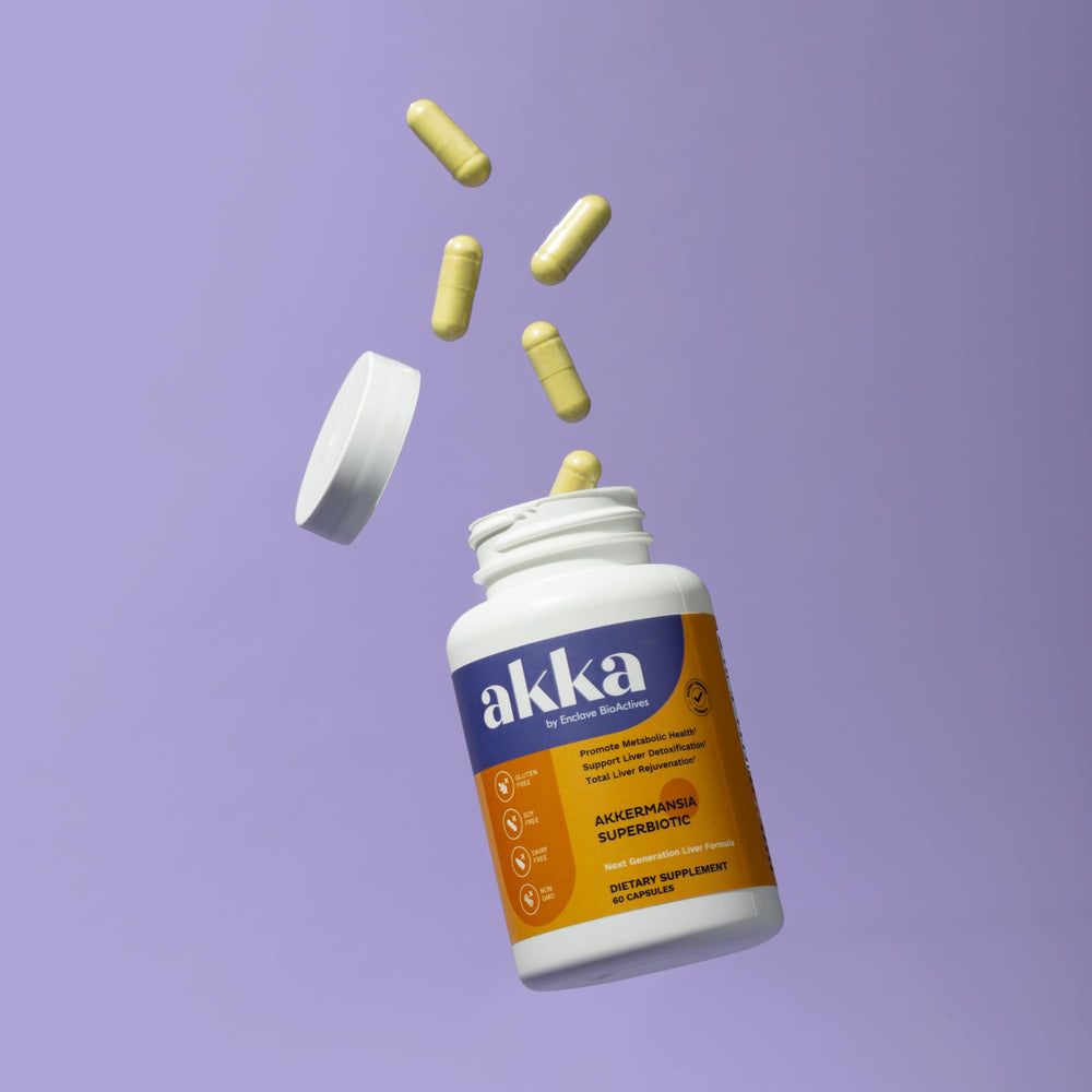 AKKA premium liver cleanse packaging signals premium care.