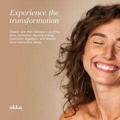 AKKA Liver Detox non-GMO badge reinforces clean formula for digestion support.
