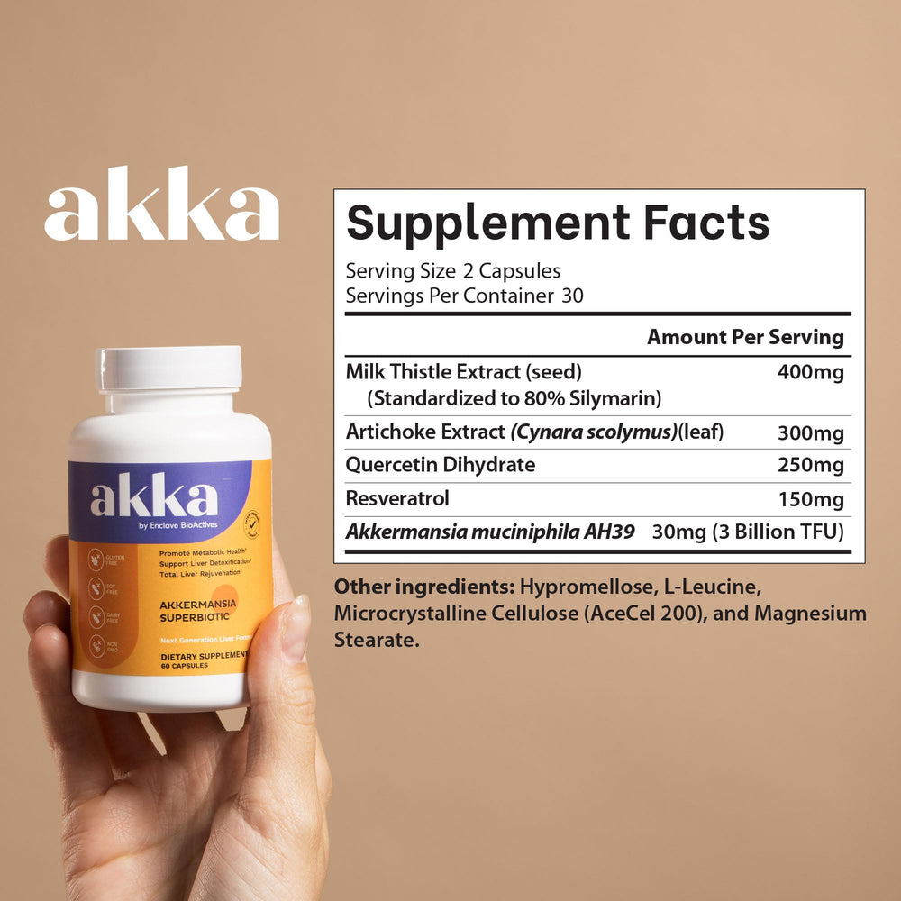 AKKA capsules enrobed in soft gel promote easy digestion.
