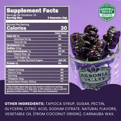 Out-of-package two-pack gummies ready for daily use