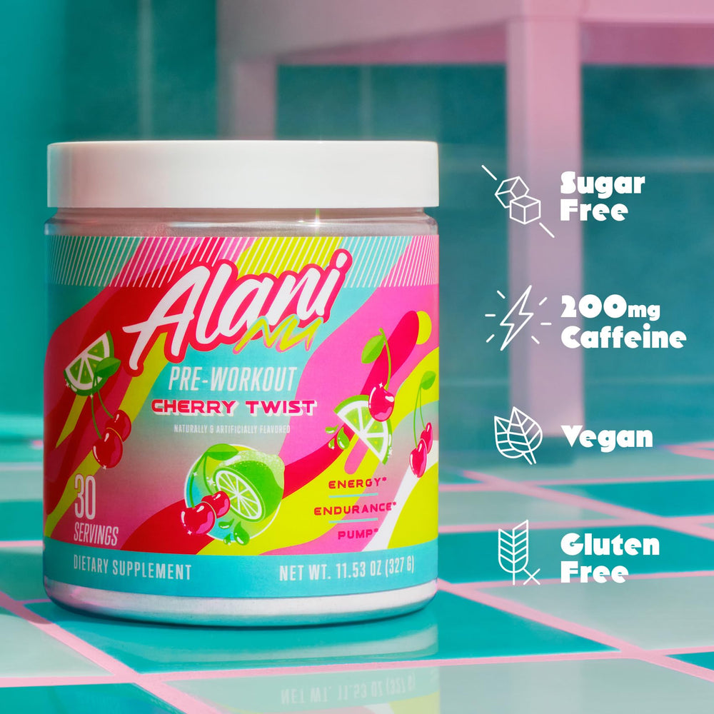 Alani Nu beta-alanine supports endurance during intense training.