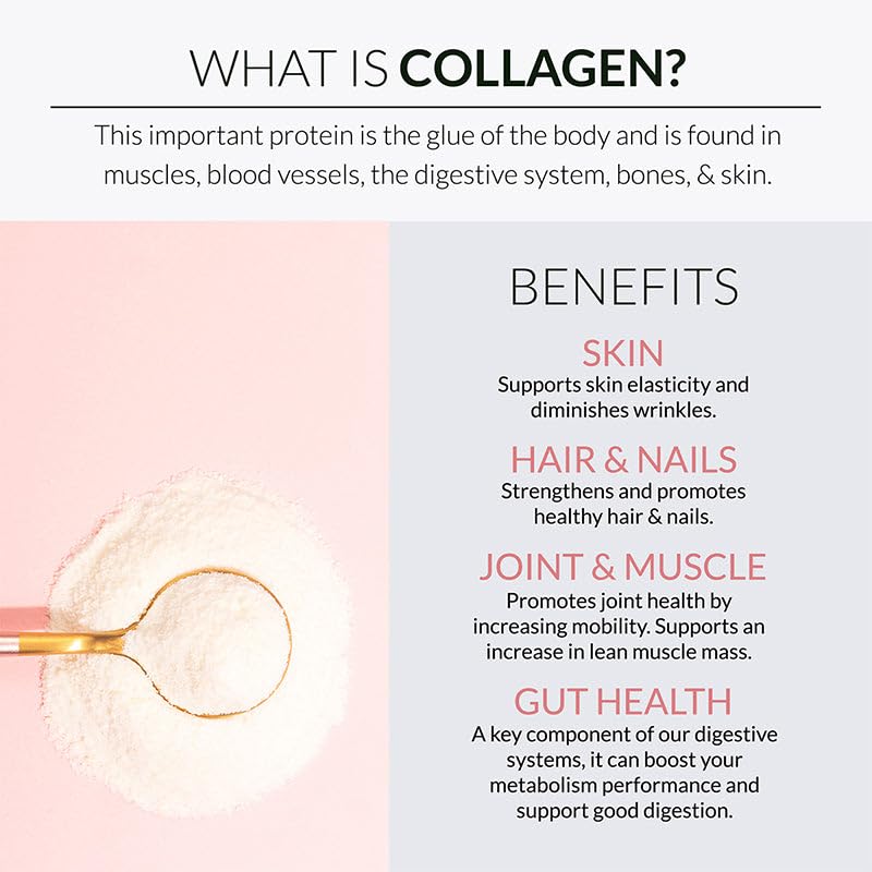 Alaya Naturals collagen powder dissolving in coffee for easy blending