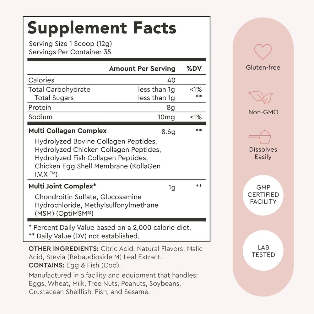 Alaya Naturals collagen scoop measuring the daily serving