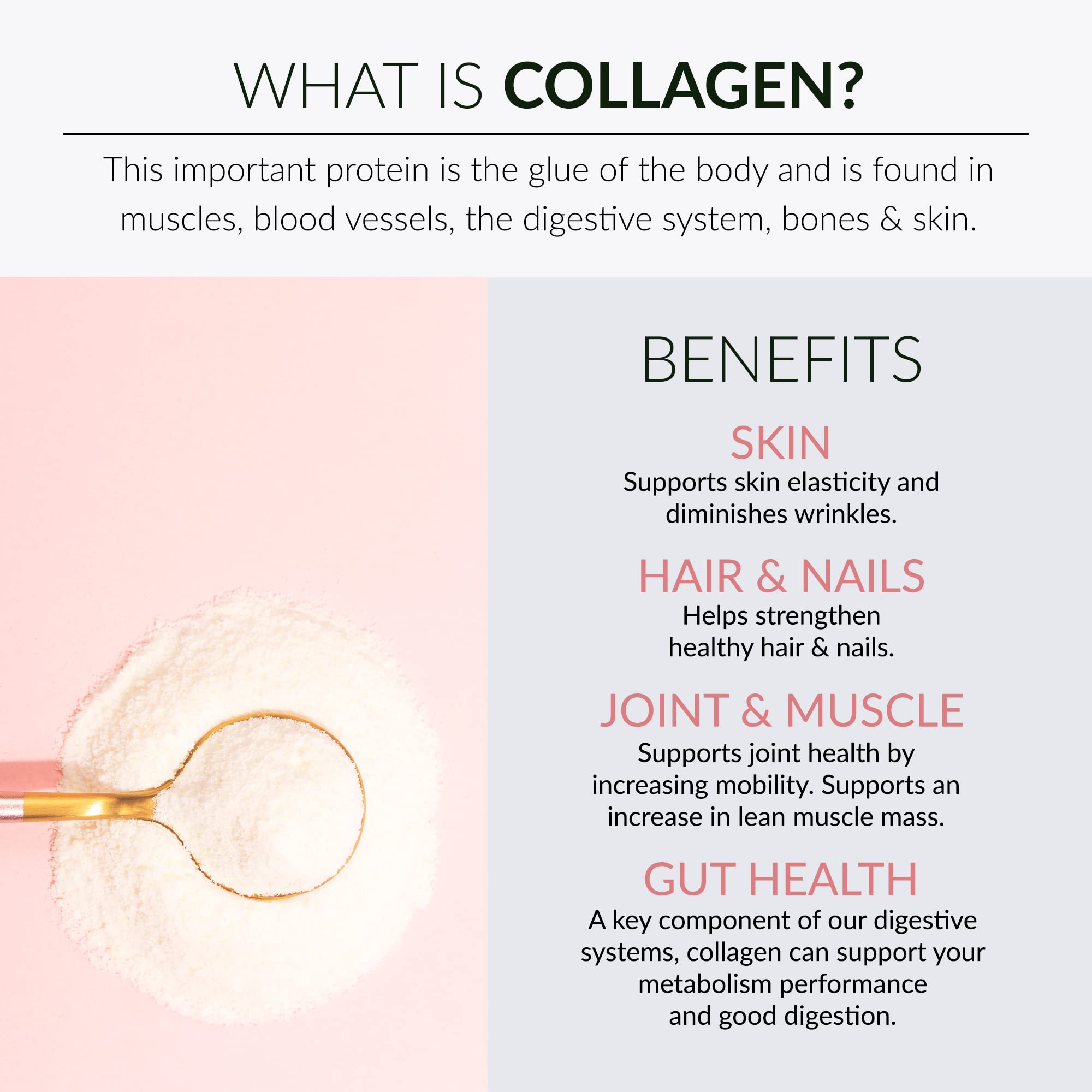 Yogurt with Alaya Naturals collagen powder for a protein boost