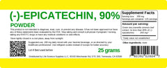 Albochemicals Epicatechin 90% Powder with scoop for easy dosing and muscle function support.