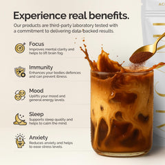 alcami elements Astragalus root He Shou Wu Mucuna Pruriens visual emphasizes immune support.