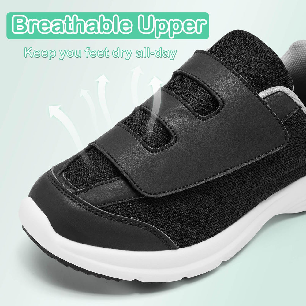 Non-slip EVA sole provides stable steps indoors and outdoors