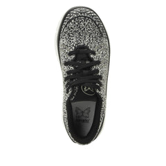 Alegria Rok N Roll outsole detail reveals mild rocker for smoother heel-to-toe movement