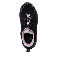 Alegria Rok N Roll plum removable insole; easy cleaning and refresh.