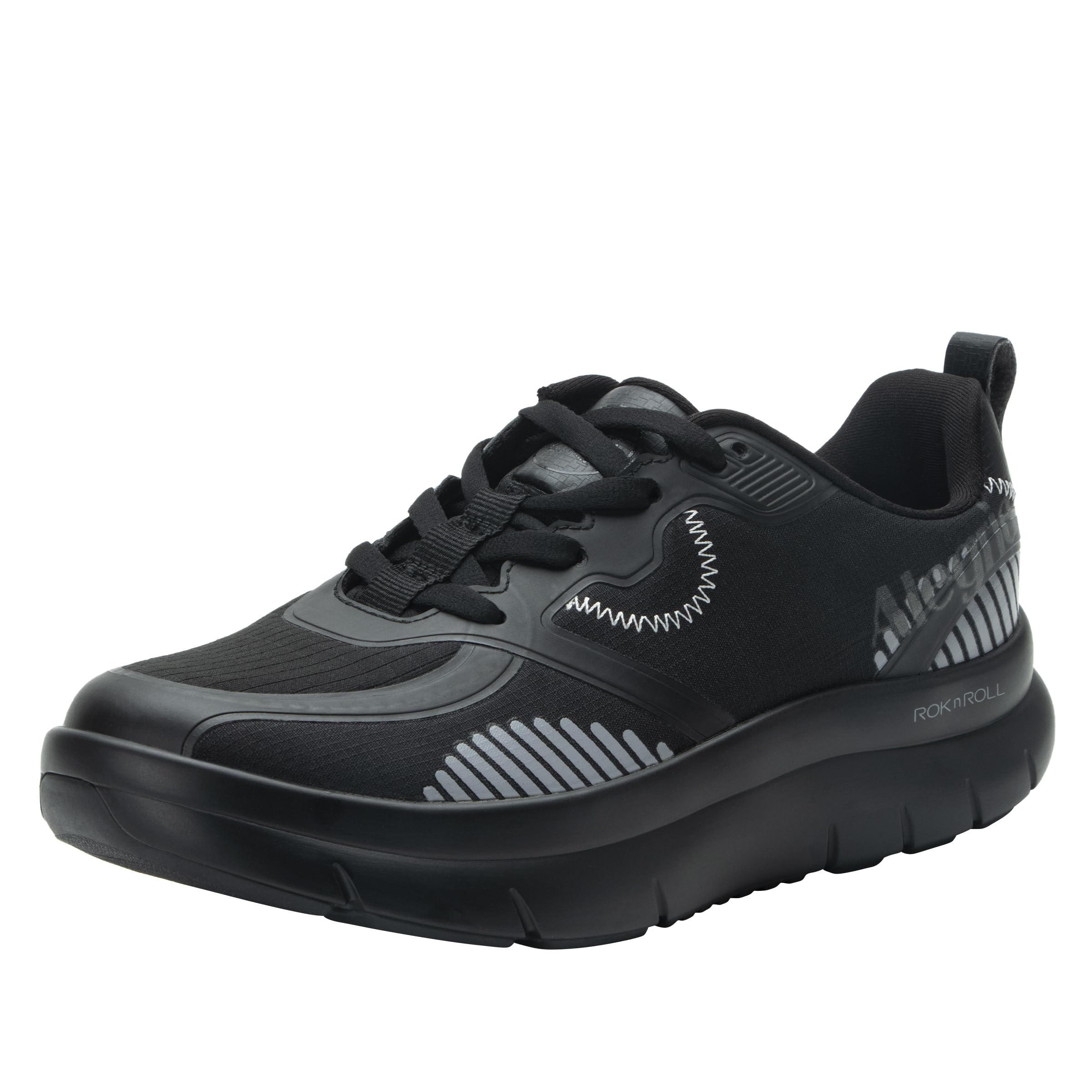 Alegria Solstyce Rok N Roll outsole supports smooth transitions for daily walking