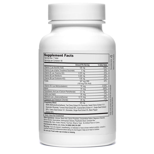 Alerna Kidney Health celery seed tablet supports joint comfort