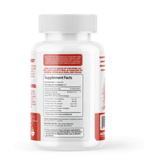 Alex Jones Naturals probiotic bottle displayed for morning-night routine benefits.