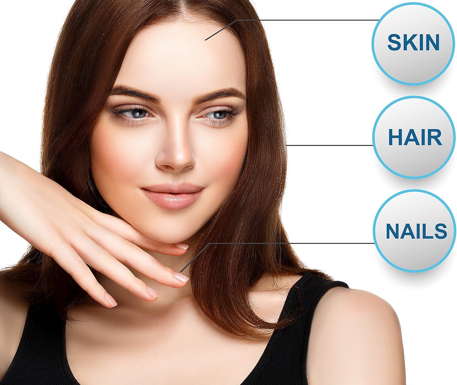 ALFA VITAMINS Collagen C Peptides glass with drink highlights refreshing flavor