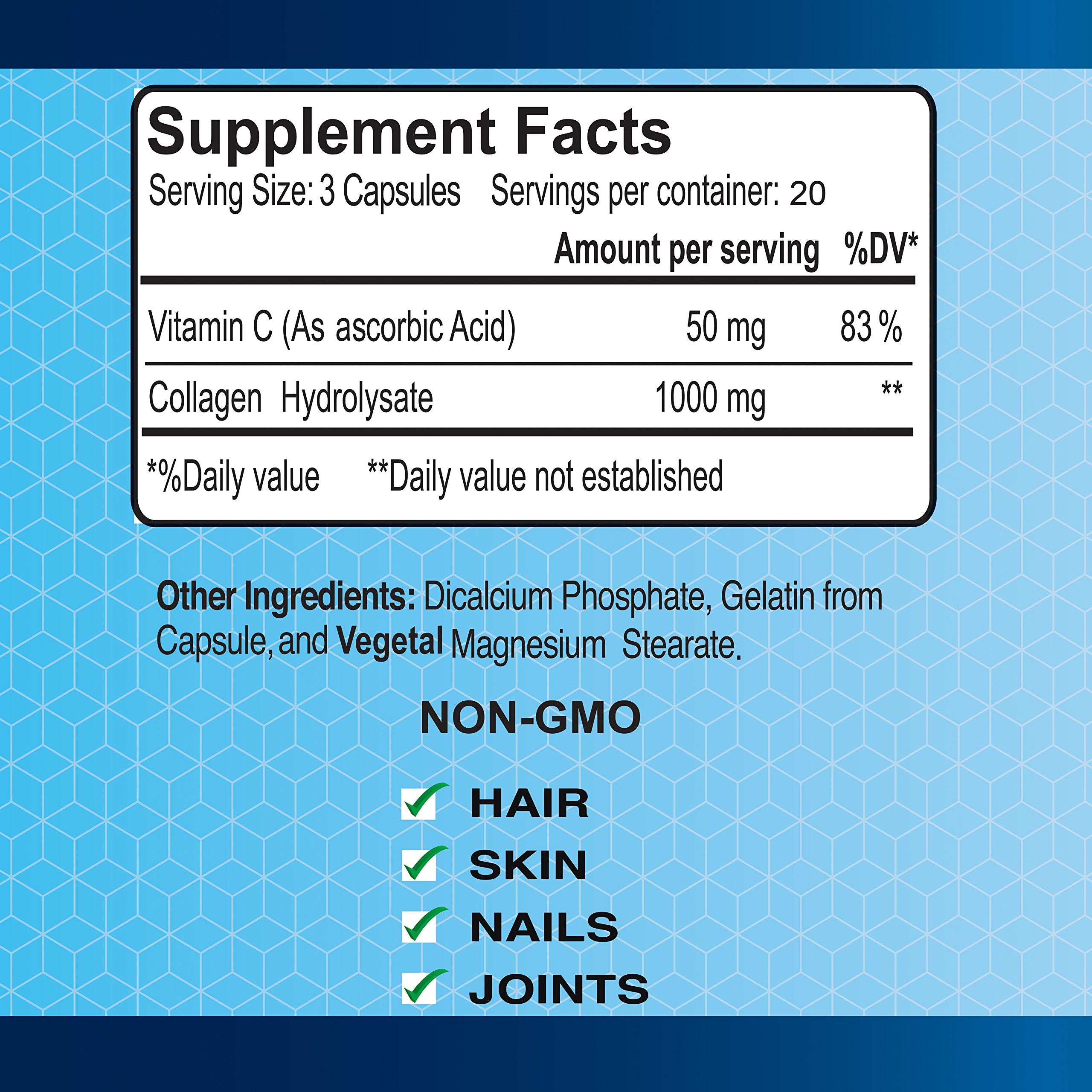 ALFA VITAMINS CollagenC capsules close-up highlighting easy daily use.