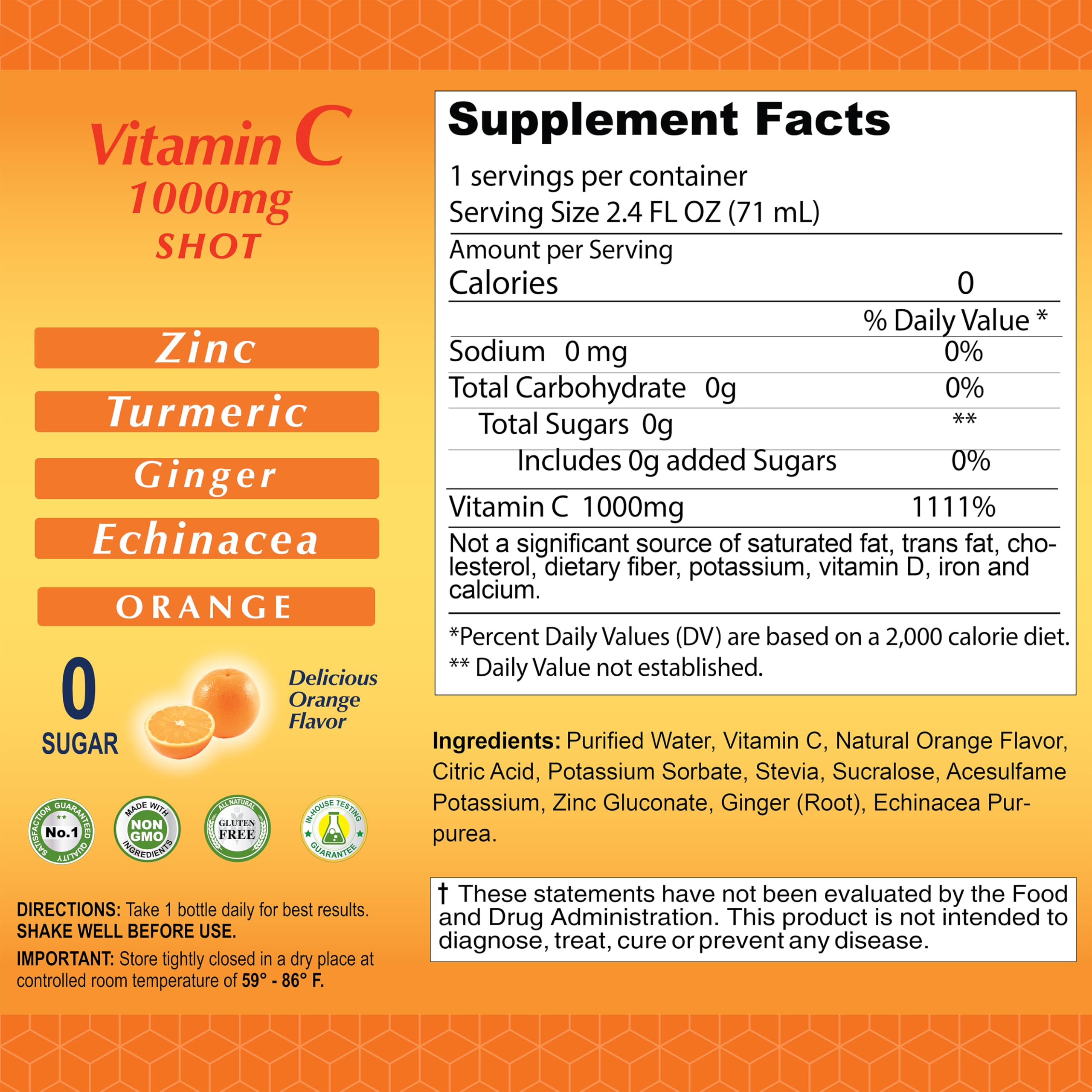 ALFA VITAMINS Made in USA seal on product packaging.