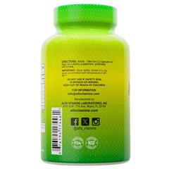 ALFA VITAMINS Menopax label close-up highlighting natural herbal blend for balanced wellness.
