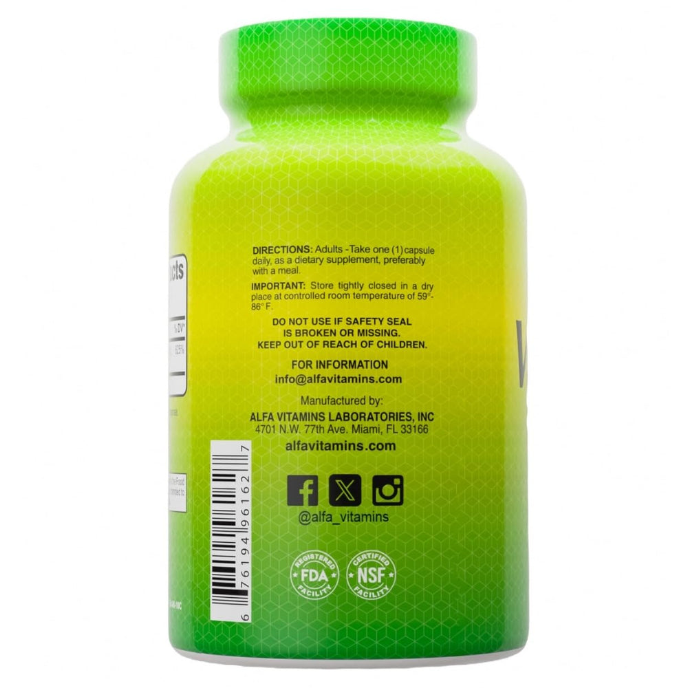 Morning routine with ALFA VITAMINS Vitamin D3 bottle for daily immune support.