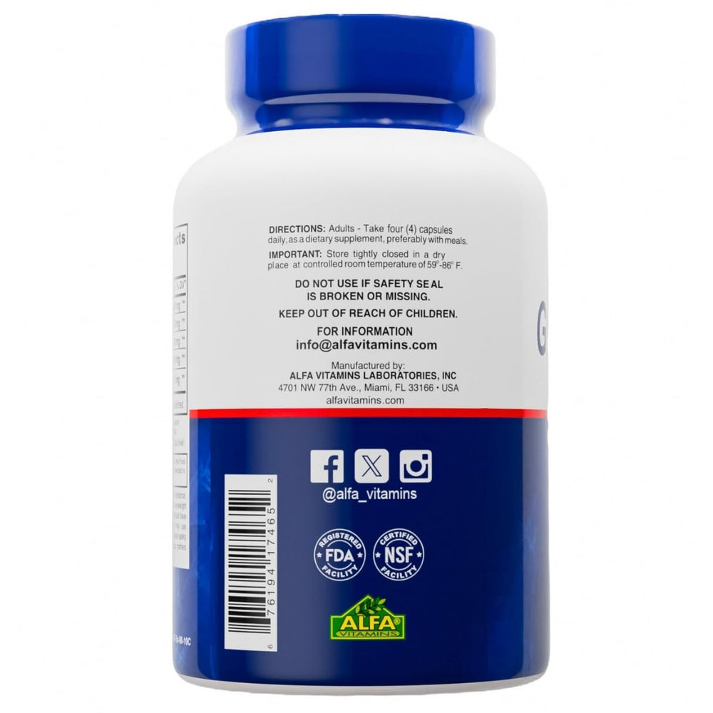 ALFLEXIL made-in-USA packaging signals quality and natural ingredients.