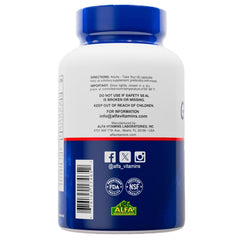 ALFLEXIL made-in-USA packaging signals quality and natural ingredients.