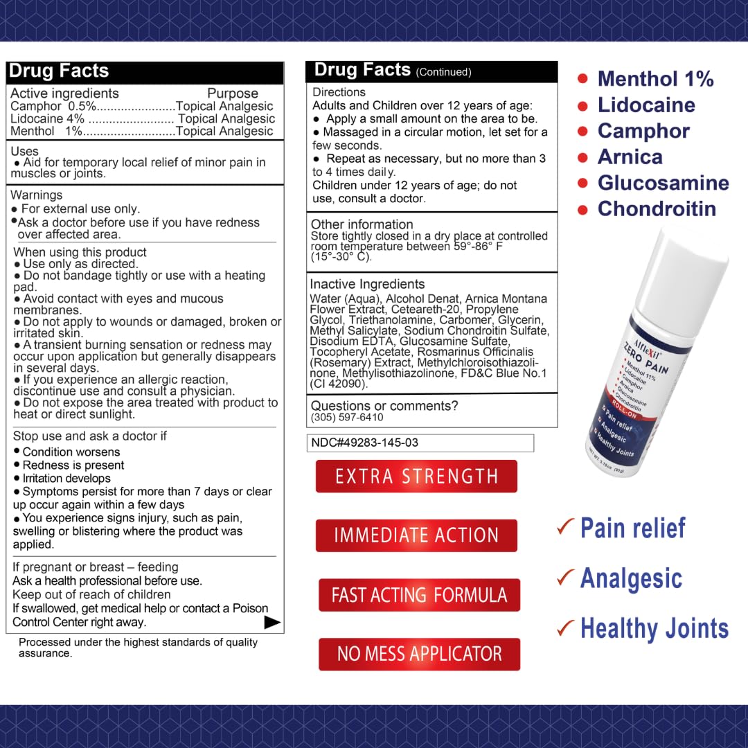 ALFLEXIL Roll-On application demonstrates precise, mess-free use on joints