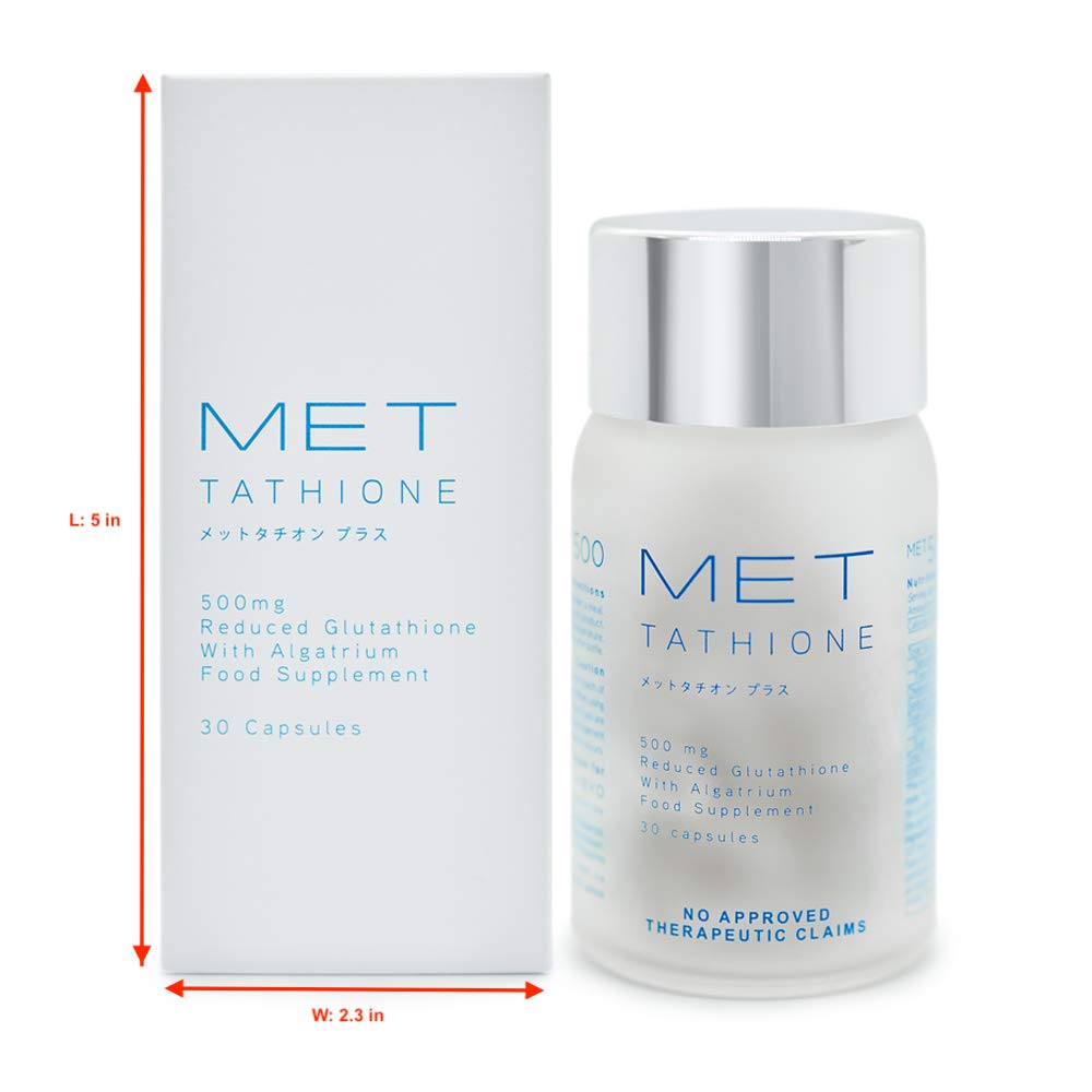 Algatrium absorption booster with Met Tathione capsules.