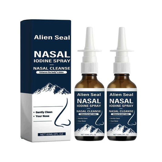 Alien Seal nasal spray bottle for daily mineral cleanse and hydration.