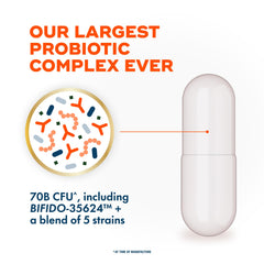 Align Probiotic box packaging emphasizes vegetarian and gluten-free attributes.